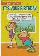 Put Your Feet Up...It's Your Birthday